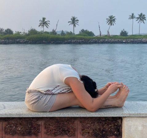 Yoga pose